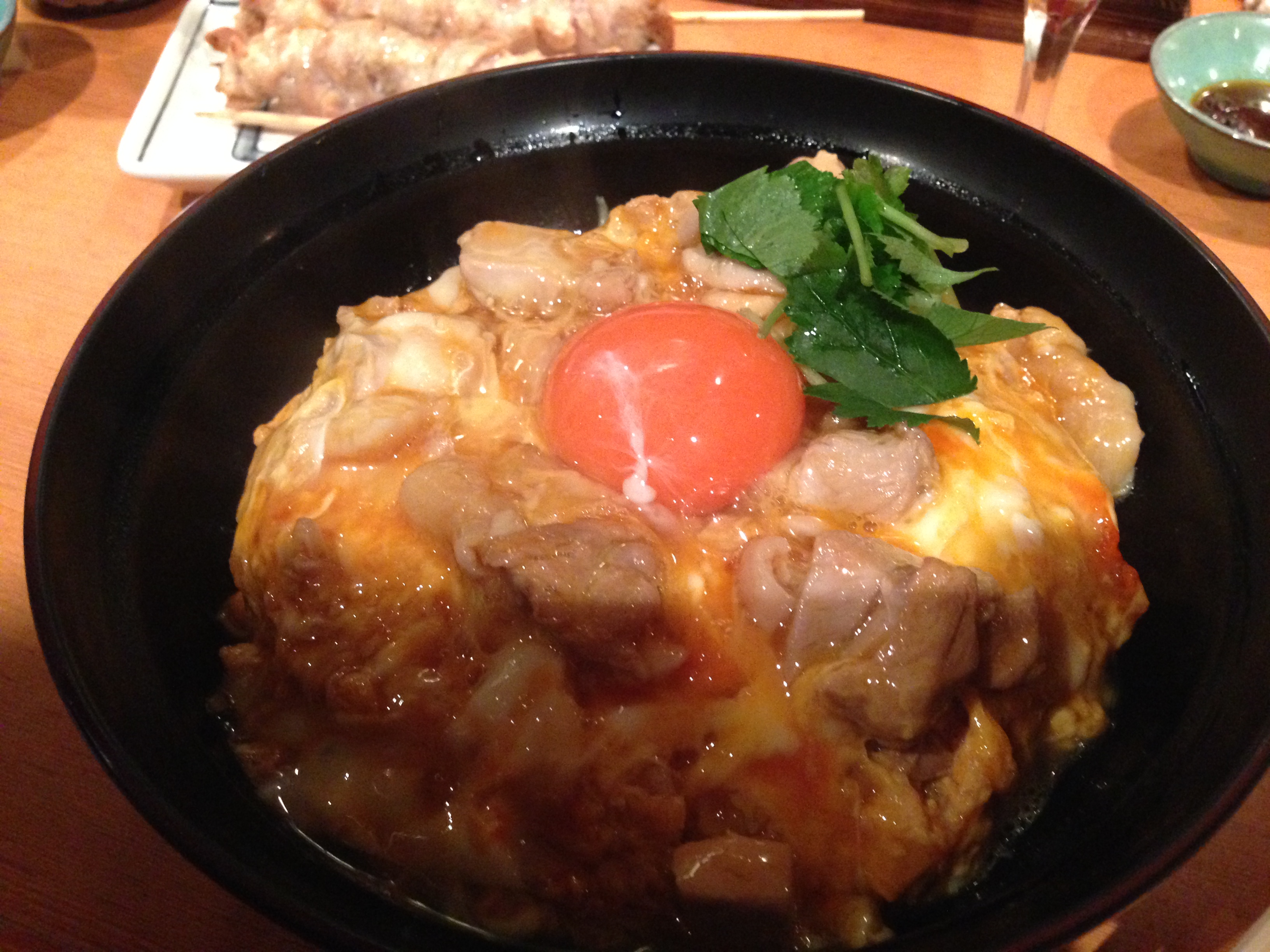 Oyakodon - chicken, egg and rice